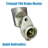 Triumph TR4, 4A Aluminum OEM Brake Master Cylinder, yours done $265, from stock $265