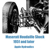 Maserati A6 Lever Shocks Houdaiile (rotary round housing) yours rebuilt, $545