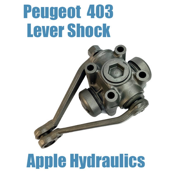 Peugeot 403 Lever shock, yours rebuilt $445 per shock.more info
