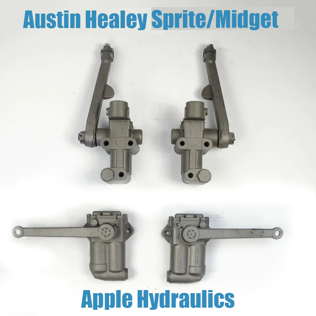 1957-70 Set of 4 - Austin Healey Sprite Shocks, yours exchanged $665, from stock $845