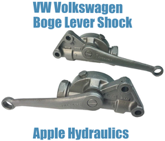 VW Volkswagen Boge Lever Shocks, yours rebuilt $345, link rebushed $45