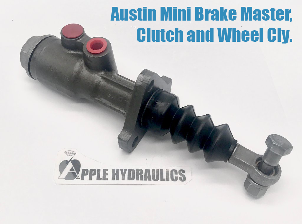 Austin Mini and Cooper Brake Master, Clutch and Wheel Cyl, yours rebuilt, $165-$485