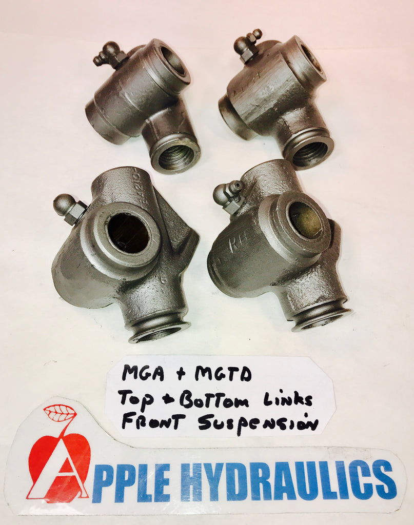 MGTD-TF Swivel Axle/Kingpin Assemblies - per pair - yours rebuilt, Swivel axle/kingpin, MGTD-TF - Apple Hydraulics