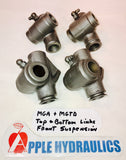 MGTD-TF Swivel Axle/Kingpin Assemblies - per pair - yours rebuilt, Swivel axle/kingpin, MGTD-TF - Apple Hydraulics