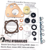 Booster Servo Repair Kit Girling MKIIB - MGC, Aston Martin, Rover, Jensen, Volvo and others