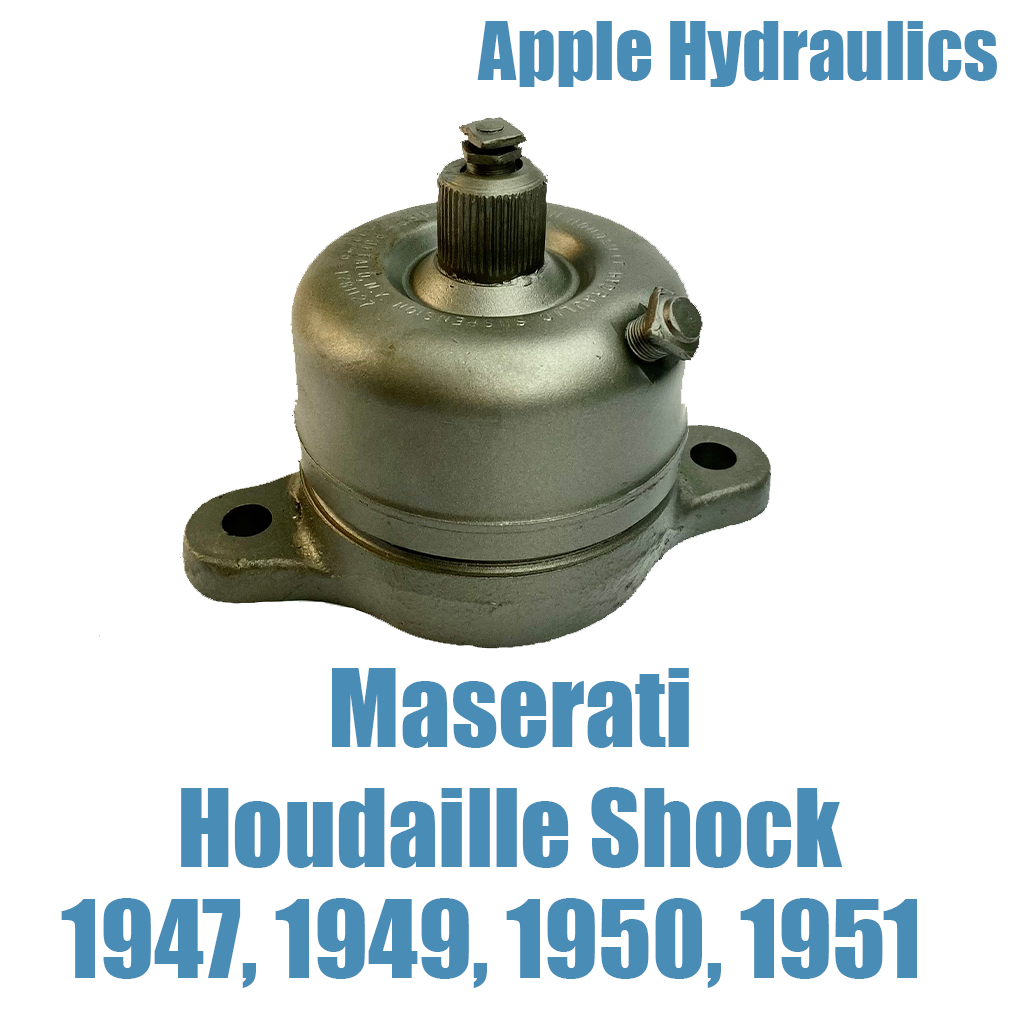 Maserati A6 Lever Shocks (rotary round housing) Houdaille type, yours rebuilt $485