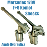 Mercedes 170V Shocks F+S Komet, yours rebuilt $485-$545ea