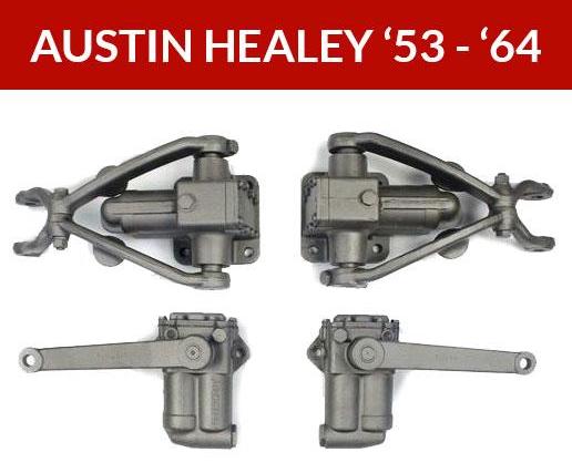 1953-64 Set of 4 - Austin Healey 100-4, 100-6, 3000 Shocks, Shocks, Austin Healey - Apple Hydraulics